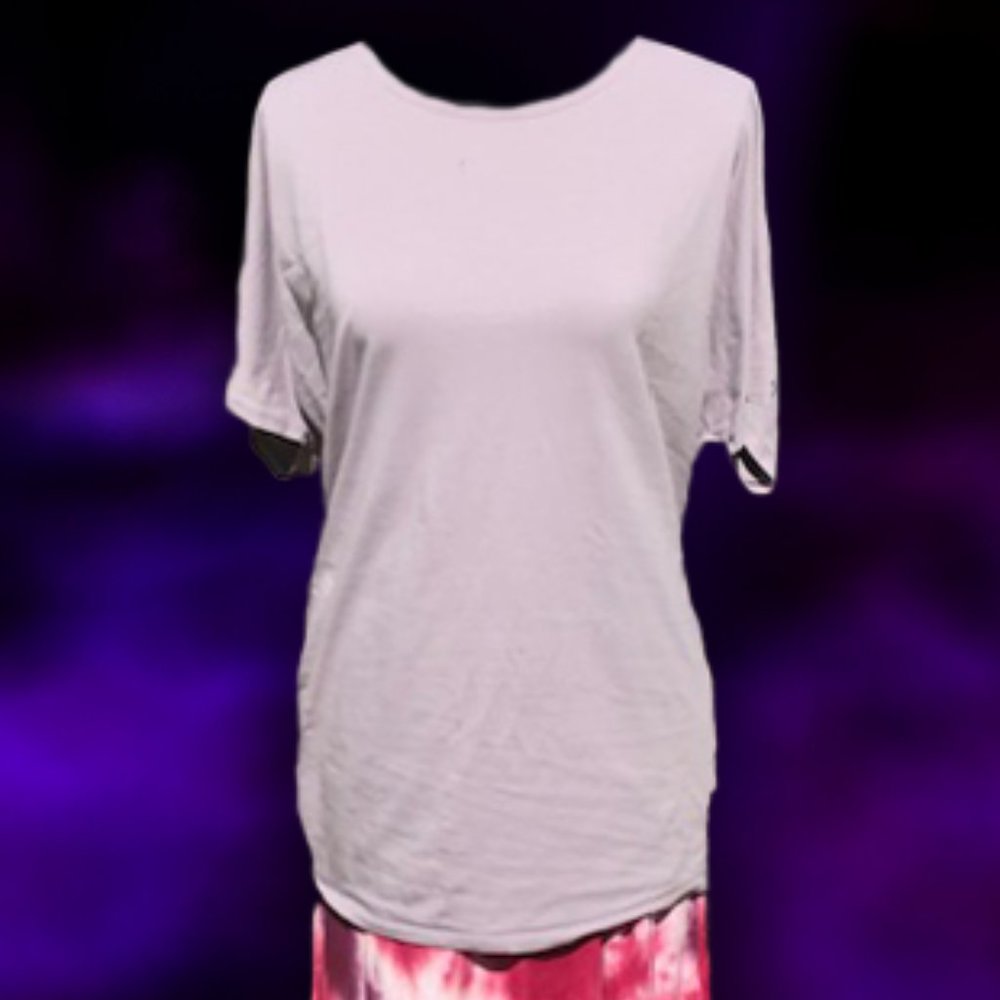 Elegantees Emily Tunic in Cool Grey